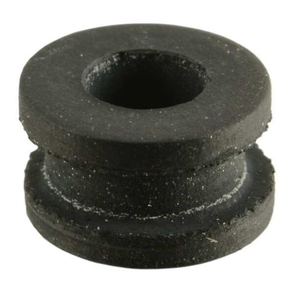 Midwest Fastener 5/32" x 5/16" x 0.2" Black Rubber Grommets 10PK 72621
